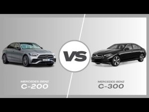 مرسيدس c200 vs c300